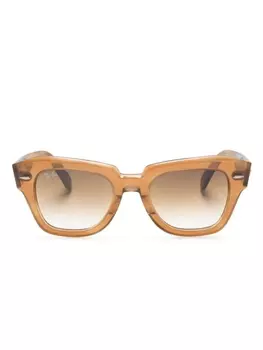 Ray-Ban солнцезащитные очки State Street, коричневый