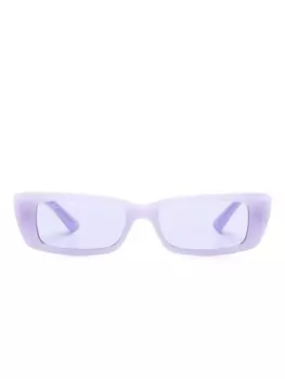 Ray-Ban солнцезащитные очки Teru Bio-Based в прямоугольной оправе, фиолетовый