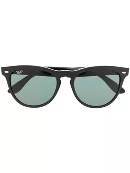 Ray-Ban солнцезащитные очки в круглой оправе, черный