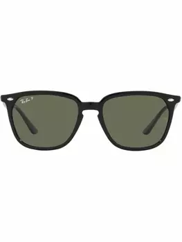 Ray-Ban солнцезащитные очки в квадратной оправе, черный