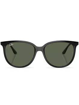 Ray-Ban солнцезащитные очки в квадратной оправе, черный