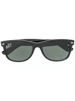 Ray-Ban солнцезащитные очки в квадратной оправе, черный