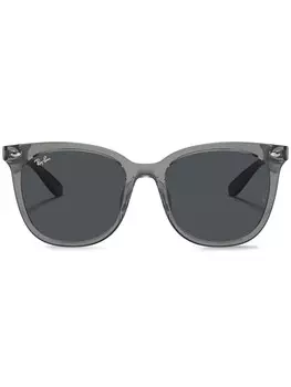 Ray-Ban солнцезащитные очки в квадратной оправе, серый