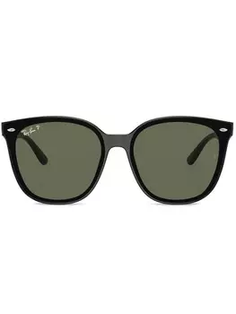 Ray-Ban солнцезащитные очки в квадратной оправе, черный