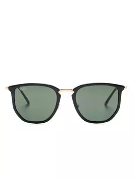 Ray-Ban солнцезащитные очки в квадратной оправе, черный