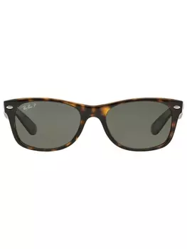 Ray-Ban солнцезащитные очки в оправе Wayfarer, коричневый