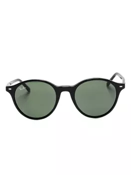 Ray-Ban солнцезащитные очки в овальной оправе, черный