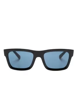 Ray-Ban солнцезащитные очки Warthen в квадратной оправе, черный