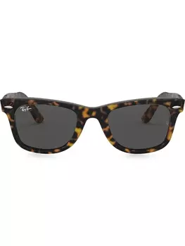 Ray-Ban солнцезащитные очки Wayfarer Ease, зеленый