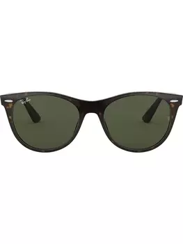 Ray-Ban солнцезащитные очки Wayfarer II, зеленый