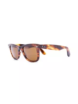 Ray-Ban солнцезащитные очки 'Wayfarer', коричневый