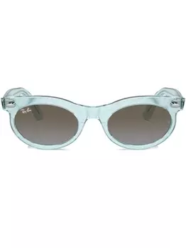 Ray-Ban солнцезащитные очки Wayfarer Oval Change, синий