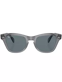 Ray-Ban солнцезащитные очки Wayfarer, серый