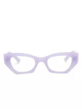 Ray-Ban солнцезащитные очки Zena Optics Bio-Based, фиолетовый