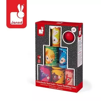 Разбивание консервных банок Лес, аркадная игра, Janod