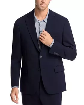 Раздельные костюмы приталенного кроя Vince из эластичной шерсти, синий