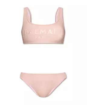 Раздельный купальник Balmain, розовый