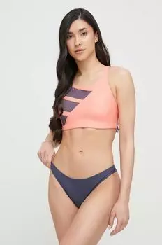 Раздельный купальник Big Bars adidas, оранжевый