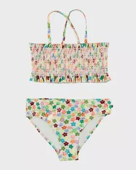 Раздельный купальник для девочек Nita Flower Petit Molo, цвет Flower Petit
