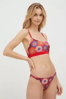 Раздельный купальник Farm adidas, красный