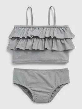 Раздельный купальник Gap, серый
