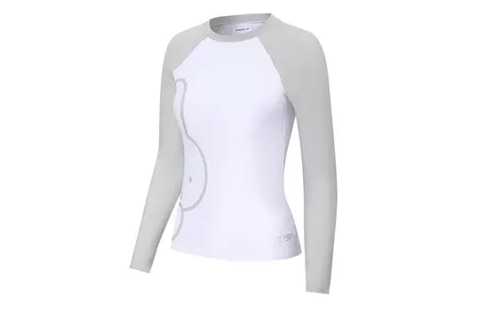 Раздельный купальник Miffy X для женщин Speedo, White Gray Top