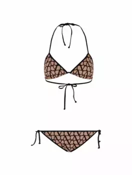 Раздельный купальник Toile Iconographe Valentino Garavani, мультиколор