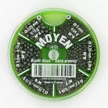 Разделенный свинец 5 г CAPERLAN