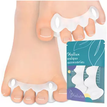 Разделители пальцев, клин между пальцами, корректирующая накладка, пара М Haluto