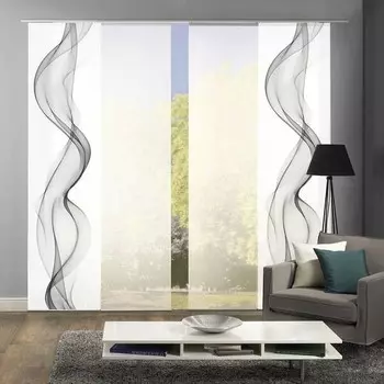 Раздвижная штора Home Wohnideen Alberta I (4er- Set), 60x245x245 см, серый