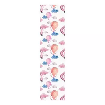 Раздвижная штора Home Wohnideen Ballons, 245 см, роза