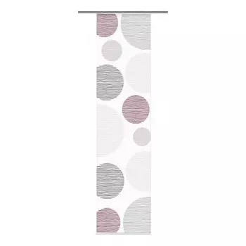 Раздвижная штора Home Wohnideen Borden, 245 см, бордовый