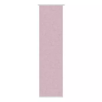 Раздвижная штора Home Wohnideen Pive, 60x245x0,5 см, роза