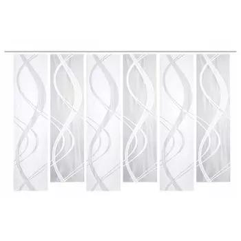 Раздвижная штора Home Wohnideen Tibasa (6 шт), белый