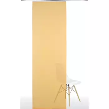 Раздвижная штора Liedeco, (1 шт.), ВxШ: 245x60, без тележки для панелей, желтый