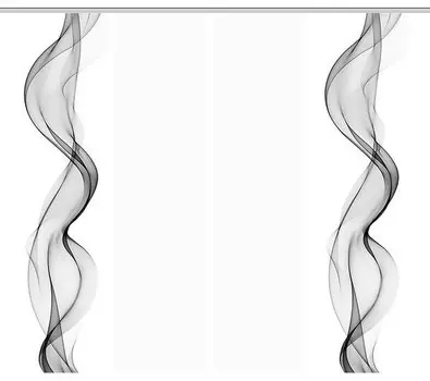 Раздвижная штора twentyfour Edmonton, 60x245x0,5 см, серый