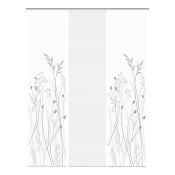 Раздвижная штора Vision S Grasil, 260 см цвет wei/grau