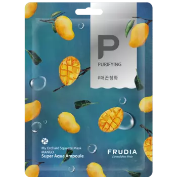 Разглаживающая маска для лица, 20 мл Frudia My orchard