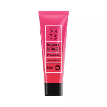 Разглаживающая маска для лица с бузиной и мальвой, 50 мл Mydlarnia Cztery Szpaki