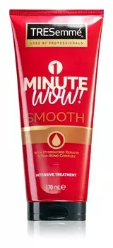Разглаживающая маска для непослушных и вьющихся волос TRESemm 1 MINUTE WOW