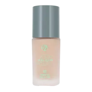 Разглаживающая тональная основа для лица песочно-бежевого цвета W7 Very Vegan Hd, 30 мл