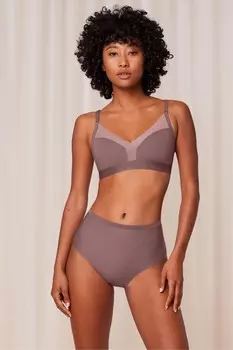 Разглаживающий бюстгальтер без косточек Shape Smart Triumph, коричневый