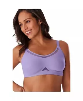 Разглаживающий бюстгальтер больших размеров с боковыми обтекателями Comfort Choice, фиолетовый