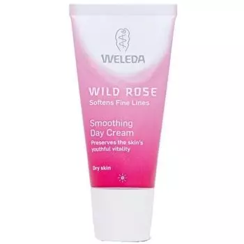 Разглаживающий дневной крем с шиповником, 30 мл Weleda, Wild Rose