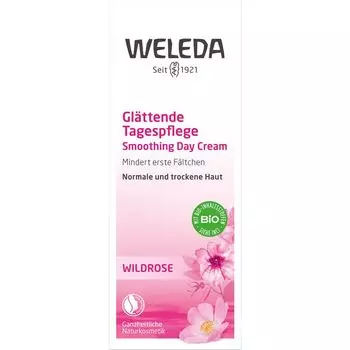 Разглаживающий дневной уход Wildrose Weleda, 30 ml