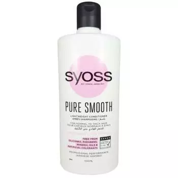 Разглаживающий кондиционер для волос, 500 мл Syoss Pure Smooth