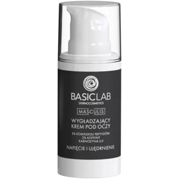 Разглаживающий крем для глаз Basiclab Masculis Men, 15 мл