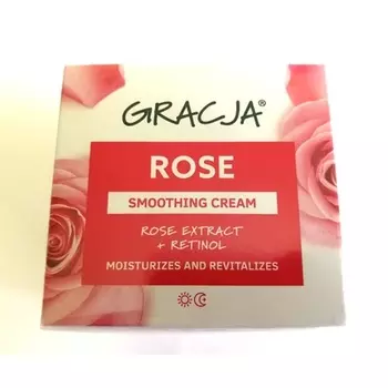 Разглаживающий крем Grace Rose с экстрактом розы 50 мл 1,7 унции Gracja