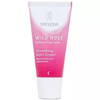 Разглаживающий крем на ночь с шиповником, 30 мл Weleda, Wild Rose