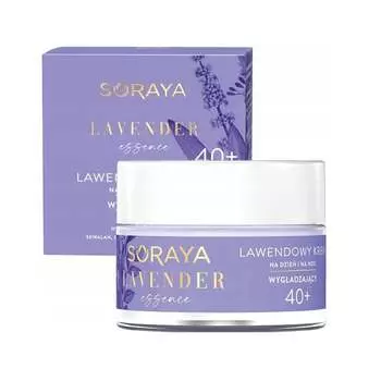 Разглаживающий крем с лавандой для дня и ночи, 5050 мл Soraya, Lavender Essence 40+